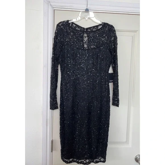 lace gothic black wedding dresses Plus Size Black Lace Wedding Dress Gothic Long Sleeve Off Shoulder Bri –  Msikoods Official Store main image 0